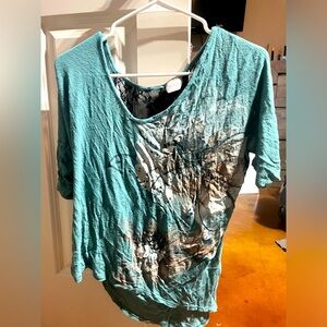 Pretty Good y2k floral print top